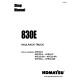 Komatsu Haulpack 830E (SN: AFE32-A-AFE32-P; AFE32-AQ-AFE32-AR; AFE32-S; AFE32-U-AFE32-AM) Electric Dump Truck Shop Manual (DG594)