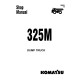 Komatsu Haulpak 325M Rigid Dump Trucks (USA) Workshop Manual (DG611)