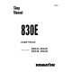 Komatsu Haulpack 830E (SN: AFE32-AS - AFE32-DH; AFE32-DN - AFE32-DR) Electric Dump Trucks (USA) Workshop Manual (DG681)