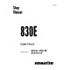 Komatsu Haulpack 830E (SN: AFE32-DJ-AFE32-DM; AFE32-DS-) Electric Dump Trucks (USA) Workshop Manual (DG727)