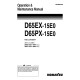 Komatsu D65EX-15-E0 and D65PX-15-E0 (SN from 69001) Crawler Dozers (Belgium) Operators Manual (EEAM024400)