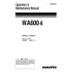 Komatsu WA600-6 (SN from 60001) 4WD Wheeled Loaders (Belgium) Operate and Maintenance manual (EEAM024501)