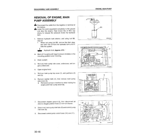 Komatsu PC450-6K and PC450LC-6K (SN: K30001-32000) Crawler Excavators (United Kingdom) Workshop Manual (EEBD001304) Komatsu PC450-6K and PC450LC-6K (SN: K30001-32000) Crawler Excavators (United Kingdom) Workshop Manual (EEBD001304)