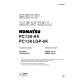 Komatsu PC130-6K (SN from K30001) and PC150LGP-6K (SN from K35001) Crawler Excavators (UK) Workshop Manual (EEBM001501)