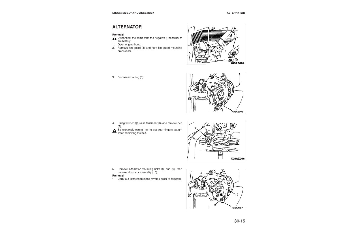 Komatsu PC210-6K, PC210LC-6K, PC240LC-6K and PC240NLC-6K (SN: K32001 ...