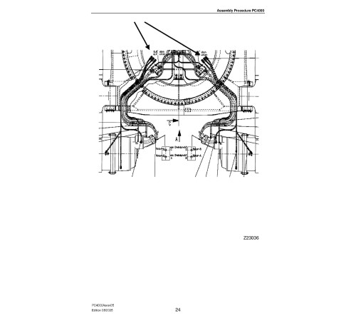 Komatsu PC4000-6 (SN from 8170) Crawler Excavators (Germany) Field Assembly Manual (FAMPC4000-05) Komatsu PC4000-6 (SN from 8170) Crawler Excavators (Germany) Field Assembly Manual (FAMPC4000-05)