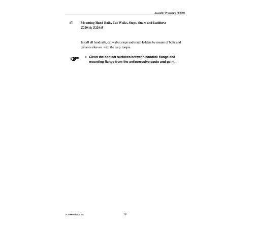 Komatsu PC8000-1 Crawler Excavators (Germany) Field Assembly Manual (FAMPC8000-06) Komatsu PC8000-1 Crawler Excavators (Germany) Field Assembly Manual (FAMPC8000-06)