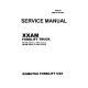 Komatsu FB10M-2, FB13M-2, FB15M-2 and FB18M-2 Electric Forklift Trucks (USA) set of Service Manuals (FBM10_18.2-BE1)