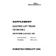 Komatsu FB10M-2, FB13M-2, FB15M-2 and FB18M-2 Electric Forklift Trucks (USA) set of Service Manuals (FBM10_18.2-BE1)