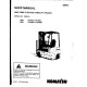 Komatsu AMX series FB15M-3,FB18M-3; BMX series FB15MG-3,FB20M-3 (SN:23001A-) Electric Forklift Trucks Workshop Manual (SM094-3)