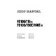 Komatsu FD100-6, FD115-6, FD135-6, FD150E-6, FD160E-6 (SN: 5001-5999) Diesel Forklift Trucks Workshop Manual (BEE06E1-02)
