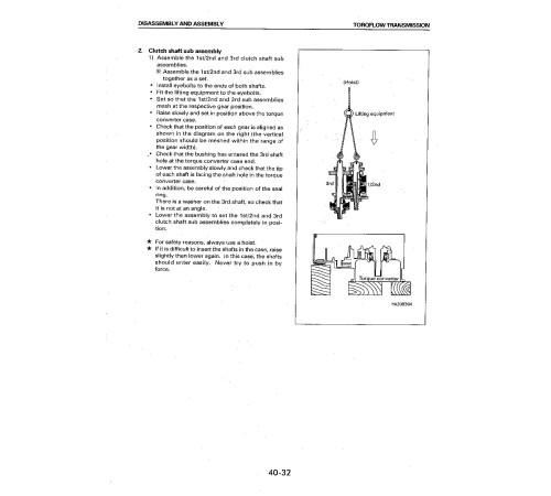 Komatsu FD100-6, FD115-6, FD135-6, FD150E-6, FD160E-6 (SN: 5001-5999) Diesel Forklift Trucks Workshop Manual (BEE06E1-02) Komatsu FD100-6, FD115-6, FD135-6, FD150E-6, FD160E-6 (SN: 5001-5999) Diesel Forklift Trucks Workshop Manual (BEE06E1-02)