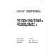Komatsu FD150-6, FD180-6, FD200Z-6 (SN:2301-); FD200-6, FD250Z-6 (SN:3301-) Diesel Forklift Trucks Workshop Manual (BEF06E1-01)