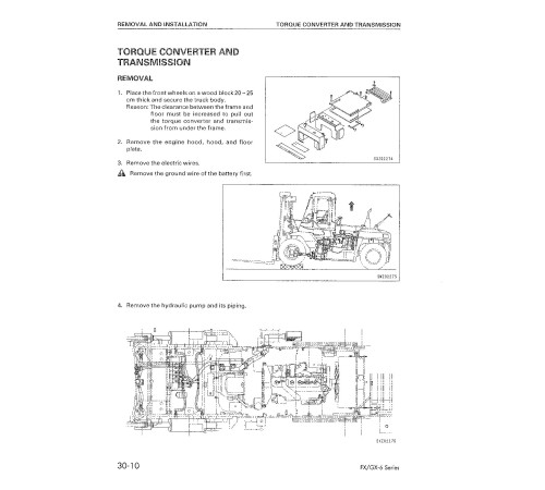 Komatsu FD150-6, FD180-6, FD200Z-6 (SN:2301-); FD200-6, FD250Z-6 (SN:3301-) Diesel Forklift Trucks Workshop Manual (BEF06E1-01) Komatsu FD150-6, FD180-6, FD200Z-6 (SN:2301-); FD200-6, FD250Z-6 (SN:3301-) Diesel Forklift Trucks Workshop Manual (BEF06E1-01)