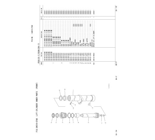 Komatsu FD20-17, FD20H-17, FD25-17, FD25H-17, FD30-17, FD30H-17, FD35A-17 Diesel Forklift Trucks Parts Catalog (PEB17E1-06) Komatsu FD20-17, FD20H-17, FD25-17, FD25H-17, FD30-17, FD30H-17, FD35A-17 Diesel Forklift Trucks Parts Catalog (PEB17E1-06)