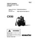 Komatsu CX50 FD35Y-10, FD40Y-10, FD45Y-10, FD50AY-10 Diesel, FG35-10, FG40-10, FG45-10 LPG Tier2 Forklift Truck Service Manual (SM207)