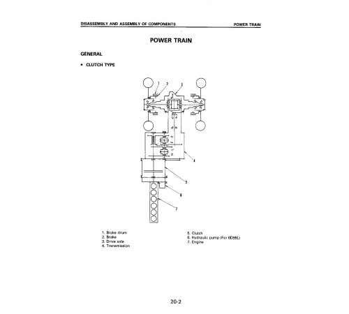 Komatsu FD40(Z)-5, FD45-5 Diesel, FG35S-5/6, FG40-5/6, FG40Z-5/6, FG45-5/6, FG45S-5/6 LPG Forklift Trucks Workshop Manual (SM043)