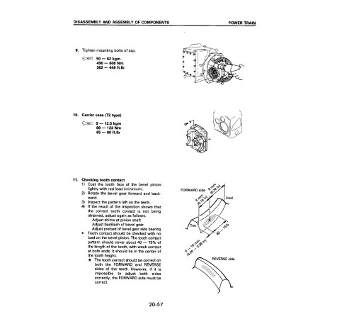 Komatsu FD40/45-5 Diesel, FG35S-5/6, FG40-5/6, FG40Z-5/6, FG45-5/6, FG45S-5/6 LPG Forklift Trucks Workshop Manual (ZC(KFM)-BE2_SM043)