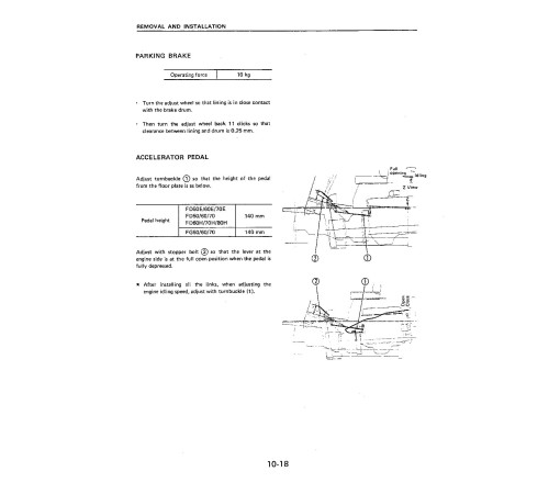 Komatsu FD50(E)-5, FD60(E,H)-5, FD70(E,H)-5, FD80H-5 Diesel; FG50-5, FG60-5, FG70-5 LPG Forklift Trucks Workshop Manual (SM024) Komatsu FD50(E)-5, FD60(E,H)-5, FD70(E,H)-5, FD80H-5 Diesel; FG50-5, FG60-5, FG70-5 LPG Forklift Trucks Workshop Manual (SM024)