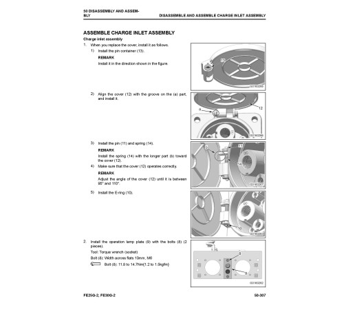 Komatsu FE25G-2 and FE30G-2 (SN from 320001) Electric Forklift Trucks Workshop Manual (WEN00008-00) Komatsu FE25G-2 and FE30G-2 (SN from 320001) Electric Forklift Trucks Workshop Manual (WEN00008-00)