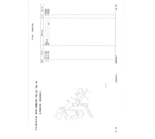 Komatsu SAA6D102E-GD-2 (SN from 26362425) Diesel Engines Parts Catalog (FEN00388-00)
