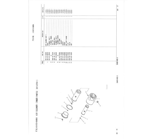Komatsu SA6D140E-3 (SN from 112731) Diesel Engines Parts Catalog (FEN01136-01) Komatsu SA6D140E-3 (SN from 112731) Diesel Engines Parts Catalog (FEN01136-01)