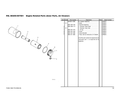 Komatsu PC200-10M0 (SN:C50001-) Crawler Excavators, SAA4D107E-1 (SN:26739553-) Diesel Engines (Asia) Parts Catalog (FENC0064-00) Komatsu PC200-10M0 (SN:C50001-) Crawler Excavators, SAA4D107E-1 (SN:26739553-) Diesel Engines (Asia) Parts Catalog (FENC0064-00)