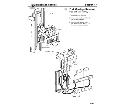 Komatsu FR15K-3, FR18K-3 and FR23K-3 (SN from 169E00001) Reach Trucks Service Manual (FR15K.3_SM151) Komatsu FR15K-3, FR18K-3 and FR23K-3 (SN from 169E00001) Reach Trucks Service Manual (FR15K.3_SM151)