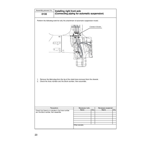 Komatsu HD465-7 (SN from 07001) and HD605-7 (SN from 07001) Rigid Dump Trucks (Japan) Field Assembly Manual (GEN00010-01) Komatsu HD465-7 (SN from 07001) and HD605-7 (SN from 07001) Rigid Dump Trucks (Japan) Field Assembly Manual (GEN00010-01)