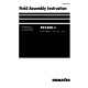 Komatsu PC1800-6 (SN: 10011, 11002-) Crawler Excavators (Japan) Field Assembly Manual (GEN00016-01)