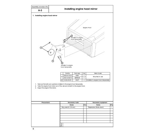 Komatsu HM300-1 (SN from 01001) and HM300-1-L (SN from A10001) Articulated Dump Trucks Field Assembly Manual (GEN00017-00) Komatsu HM300-1 (SN from 01001) and HM300-1-L (SN from A10001) Articulated Dump Trucks Field Assembly Manual (GEN00017-00)