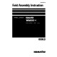 Komatsu WA600-6 (SN from 60001) 4WD Wheeled Loaders (Japan) Field Assembly Manual (GEN00036-02)