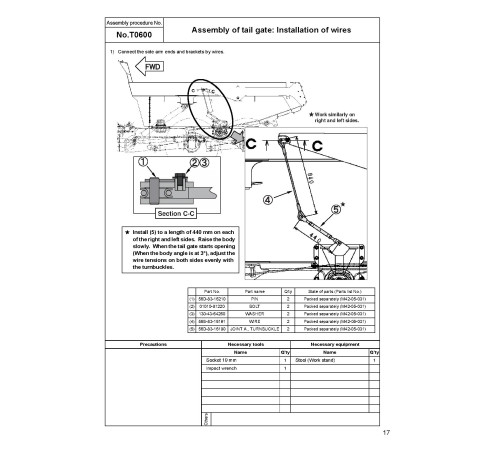 Komatsu HM400-2 (SN from 02001) Articulated Dump Trucks Field Assembly Manual (GEN00042-04) Komatsu HM400-2 (SN from 02001) Articulated Dump Trucks Field Assembly Manual (GEN00042-04)
