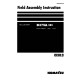Komatsu D375A-5 (SN from 50001) Crawler Dozers (Japan) Field Assembly Manual (GEN00054-04)
