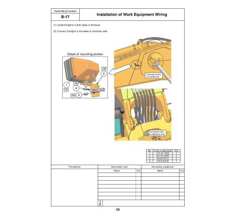 Komatsu PC1250-8, PC1250LC-8 and PC1250SP-8 (SN: 30001-) Crawler Excavators (Japan) Field Assembly Manual (GEN00055-08) Komatsu PC1250-8, PC1250LC-8 and PC1250SP-8 (SN: 30001-) Crawler Excavators (Japan) Field Assembly Manual (GEN00055-08)