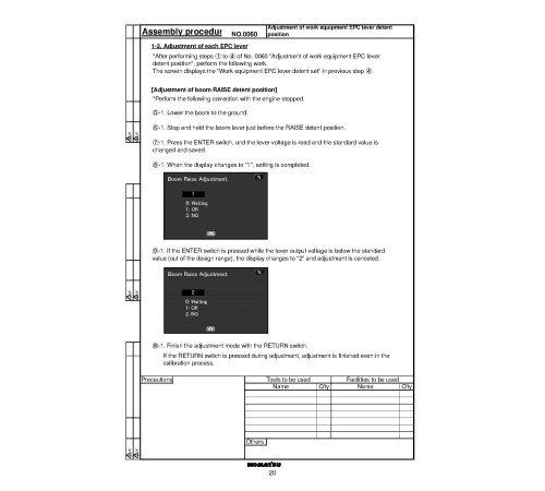 Komatsu WA380-7 (SN from 10001) 4WD Wheeled Loaders (Japan) Field Assembly Manual (GEN00114-00) Komatsu WA380-7 (SN from 10001) 4WD Wheeled Loaders (Japan) Field Assembly Manual (GEN00114-00)