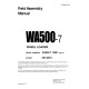 Komatsu WA500-7 (SN from 10001) 4WD Wheeled Loaders with 6D140E-6 engines (Japan) Field Assembly Manual (GEN00115-01)
