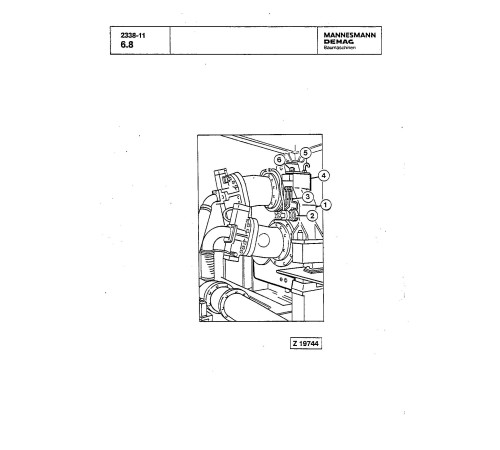 Komatsu (Demag) H185S (SN: 6081) Hydraulic Shovels (Germany) Operate and Maintenance manual (H185S06081OMM) Komatsu (Demag) H185S (SN: 6081) Hydraulic Shovels (Germany) Operate and Maintenance manual (H185S06081OMM)