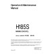 Komatsu (Demag) H185S (SN: 6108) Hydraulic Shovels (Germany) Operate and Maintenance manual (H185S06108OMM)