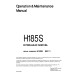 Komatsu (Demag) H185S (SN: 6111) Hydraulic Shovels (Germany) Operate and Maintenance manual (H185S06111OMM)