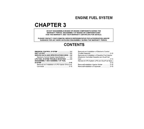Komatsu (Nissan) K21,K25 Engines (app.for FG15..18(HC,HT,ST)(US,LS)-17,FG20..30(C,T,ST,HT,SHT)(US,LS)-14 Service Manual (K21-K25_SM300) Komatsu (Nissan) K21,K25 Engines (app.for FG15..18(HC,HT,ST)(US,LS)-17,FG20..30(C,T,ST,HT,SHT)(US,LS)-14 Service Manual (K21-K25_SM300)