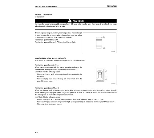 Komatsu GD675-3 (SN from B30001) Motor Graders (Japan) Operate and Maintenance manual (KEAD038000) Komatsu GD675-3 (SN from B30001) Motor Graders (Japan) Operate and Maintenance manual (KEAD038000)