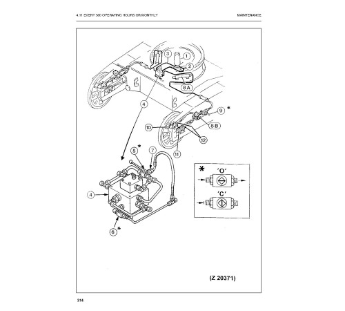 Komatsu PC3000-6 (SN from 46172) Crawler Excavators (Germany) Operate and Maintenance manual (OM-PC3000-46172) Komatsu PC3000-6 (SN from 46172) Crawler Excavators (Germany) Operate and Maintenance manual (OM-PC3000-46172)