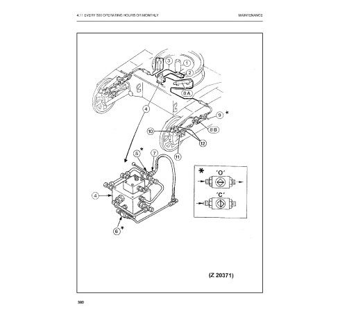 Komatsu PC5500-6 (SN: 15012-15013) Crawler Excavators (Germany) Operate and Maintenance manual (OMPC550015012) Komatsu PC5500-6 (SN: 15012-15013) Crawler Excavators (Germany) Operate and Maintenance manual (OMPC550015012)