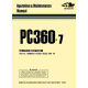 Komatsu PC360-7 (SN from 36332) Crawler Excavators (China) Operate and Maintenance manual (OMEH3607M1)