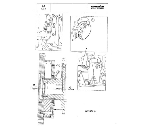 Komatsu PC3000-1 (SN: 6193) Crawler Excavators (Germany) Operate and Maintenance manual (OMPC30006193) Komatsu PC3000-1 (SN: 6193) Crawler Excavators (Germany) Operate and Maintenance manual (OMPC30006193)