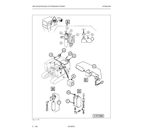 Komatsu PC4000-6 (SN: 8218) Crawler Excavators (Germany) Operate and Maintenance manual (OM-PC4000-8218) Komatsu PC4000-6 (SN: 8218) Crawler Excavators (Germany) Operate and Maintenance manual (OM-PC4000-8218)