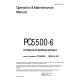 Komatsu PC5500-6 (SN: 15035-15037) Crawler Excavators (Germany) set of Operate and Maintenance manuals (OMPC550015035)