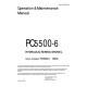 Komatsu PC5500-6 (SN: 15038) Crawler Excavators (Germany) set of Operate and Maintenance manuals (OMPC550015038D)