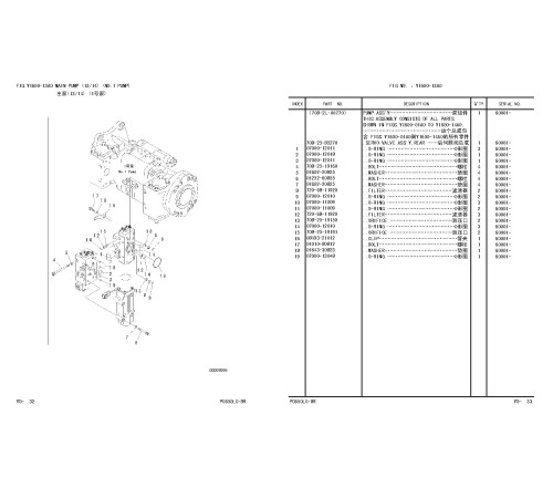 Komatsu PC650LC-8R (SN from 60001) Crawler Excavators (Asia) Parts Catalog (PBCH650800) Komatsu PC650LC-8R (SN from 60001) Crawler Excavators (Asia) Parts Catalog (PBCH650800)